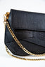 THING THING ANNASTAIA BAG - BLACK BUBBLE LEATHER