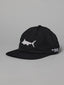 JUST ANOTHER FISHERMAN BILLFISH FLAP CAP - BLACK