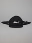 JUST ANOTHER FISHERMAN BILLFISH FLAP CAP - BLACK