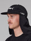 JUST ANOTHER FISHERMAN BILLFISH FLAP CAP - BLACK