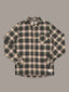 JUST ANOTHER FISHERMAN BOATYARD SHIRT - PINE CHECK