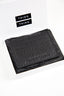 THING THING CARD HOLDER WALLET - BLACK BUBBLE LEATHER