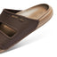 REEF OASIS DOUBLE UP JANDALS SLIDES - BROWN/TAN