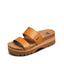 REEF CUSHION VISTA HI 2.5 SANDALS SLIDES - NATURAL