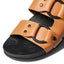 REEF CUSHION VERA CRUZ 
 SANDAL BLACK/COGNAC