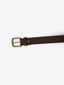 THRILLS LEATHER BELT - BROWN