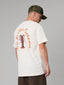 JUST ANOTHER FISHERMAN CRAY SEA TEE - ANTIQUE WHITE