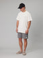 CREWMAN SHORTS - STEEL GREY