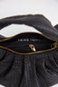 THING THING CRYSTAL BAG - BLACK BUBBLE LEATHER HANDBAG