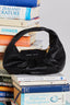 THING THING CRYSTAL BAG - BLACK BUBBLE LEATHER HANDBAG