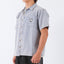 DAWN S/S CANVAS SHIRT - OCEAN