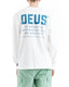 DEUS EX MACHINA JONES L/S TEE - VINTAGE WHITE