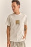 VOL127 VINTAGE SS T-SHIRT - VINTAGE WHITE