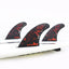 FCS II FILIPE TOLEDO PC AIRCORE MEDIUM - BLACK / RED