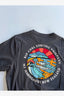 RIP CURL MOUNT MAUNGANUI HAZED TEE - WASHED BLACK