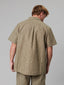 JUST ANOTHER FISHERMAN LONGITUDE SS SHIRT - LICHEN STRIPE