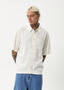 AFENDS EVERYDAY SHORT SLEEVE SHIRT - WHITE