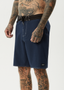 AFENDS SURF RELATED FIXED WAIST BOARDSHORTS 20" - NAVY