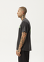 FROGGA HEAVY BOXY FIT TEE - STONE BLACK