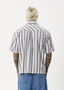 LINED UP SHORT SLEEVE SHIRT - WHITE STRIPE