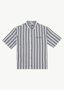 LINED UP SHORT SLEEVE SHIRT - WHITE STRIPE