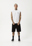 AFENDS EARTHLING SLEEVELESS TEE - WHITE