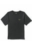 VISSLA COASTLINER ORGANIC BLEND SS TEE - BLACK