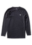 VISSLA TWISTED ECO LS - BLACK HEATHER