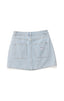 MISFIT HEAVENLY PEOPLE MINI SKIRT - WASHED BLUE