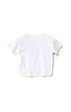 MISFIT CHERRY RYPE RIB TEE - SOLID WHITE