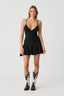 MISFIT DE MUUD KNITTED DRESS - BLACK