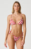 MISFIT PARADISO TRIANGLE BIKINI TOP - CHERRY