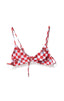 MISFIT PARADISO TRIANGLE BIKINI TOP - CHERRY