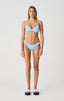 MISFIT PARADISO FRILL BIKINI BRIEF - BLUE CRINKLE