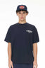 HUFFER BLOCK TEE 220/SERVICE - NAVY