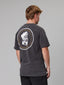 JUST ANOTHER FISHERMAN OLD SEA DOG TEE - AGED BLACK/ORANGE