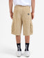 WORSHIP PODIUM CORD CARGO SHORT - FADED KHAKI