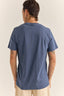 RHYTHM BRAND TEE - NAVY