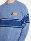 WORSHIP INFERNO THICK GAUGE KNIT CREW - COLUMBIA