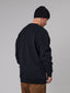 JUST ANOTHER FISHERMAN QUALITY GOODS NORTH CREW - BLACK