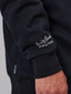 JUST ANOTHER FISHERMAN QUALITY GOODS NORTH CREW - BLACK