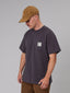 JUST ANOTHER FISHERMAN QUALITY HEAVY SHORE TEE - STONE