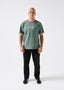 RIVVIA PUFFER T-SHIRT - OLIVE