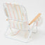 SUNNYLIFE LUXE BEACH CHAIR - RIO SUN MULTI STRIPE