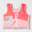 SUNNYLIFE MELODY THE MERMAID SWIM VEST - NEON STRAWBERRY