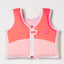 SUNNYLIFE MELODY THE MERMAID SWIM VEST - NEON STRAWBERRY