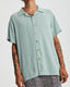 ERNIE RESORT SHIRT - SEAGRASS