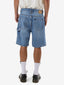 THRILLS SLACKER DENIM SHORT - DARK DUST BLUE