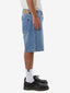 SLACKER DENIM SHORT - DARK DUST BLUE