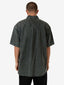 THRILLS CANYON OVERSIZE SHORT SLEEVE DENIM SHIRT - DARK FOREST